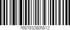 Código de barras (EAN, GTIN, SKU, ISBN): '7897832805612'