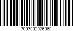 Código de barras (EAN, GTIN, SKU, ISBN): '7897832826860'
