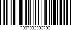 Código de barras (EAN, GTIN, SKU, ISBN): '7897832833783'