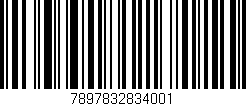 Código de barras (EAN, GTIN, SKU, ISBN): '7897832834001'