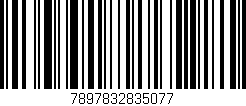 Código de barras (EAN, GTIN, SKU, ISBN): '7897832835077'
