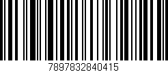 Código de barras (EAN, GTIN, SKU, ISBN): '7897832840415'