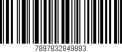 Código de barras (EAN, GTIN, SKU, ISBN): '7897832849883'