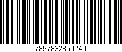 Código de barras (EAN, GTIN, SKU, ISBN): '7897832859240'