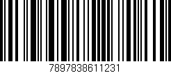 Código de barras (EAN, GTIN, SKU, ISBN): '7897838611231'