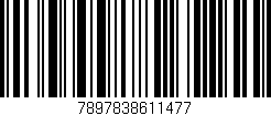 Código de barras (EAN, GTIN, SKU, ISBN): '7897838611477'