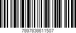 Código de barras (EAN, GTIN, SKU, ISBN): '7897838611507'