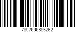 Código de barras (EAN, GTIN, SKU, ISBN): '7897838695262'