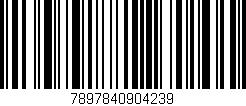 Código de barras (EAN, GTIN, SKU, ISBN): '7897840904239'