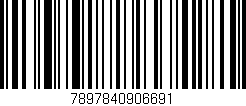 Código de barras (EAN, GTIN, SKU, ISBN): '7897840906691'