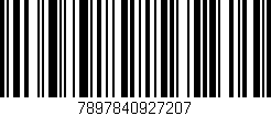 Código de barras (EAN, GTIN, SKU, ISBN): '7897840927207'