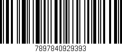 Código de barras (EAN, GTIN, SKU, ISBN): '7897840929393'