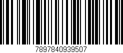 Código de barras (EAN, GTIN, SKU, ISBN): '7897840939507'