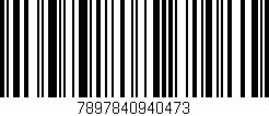 Código de barras (EAN, GTIN, SKU, ISBN): '7897840940473'