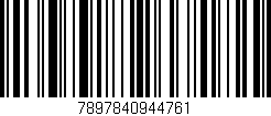 Código de barras (EAN, GTIN, SKU, ISBN): '7897840944761'