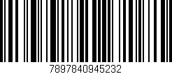 Código de barras (EAN, GTIN, SKU, ISBN): '7897840945232'