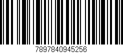Código de barras (EAN, GTIN, SKU, ISBN): '7897840945256'