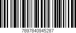 Código de barras (EAN, GTIN, SKU, ISBN): '7897840945287'