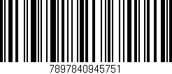 Código de barras (EAN, GTIN, SKU, ISBN): '7897840945751'