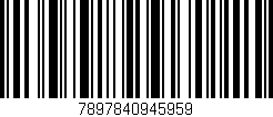 Código de barras (EAN, GTIN, SKU, ISBN): '7897840945959'
