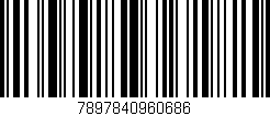 Código de barras (EAN, GTIN, SKU, ISBN): '7897840960686'