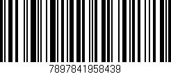 Código de barras (EAN, GTIN, SKU, ISBN): '7897841958439'