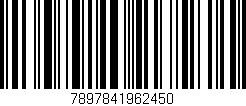 Código de barras (EAN, GTIN, SKU, ISBN): '7897841962450'