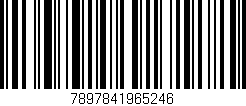 Código de barras (EAN, GTIN, SKU, ISBN): '7897841965246'