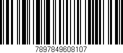 Código de barras (EAN, GTIN, SKU, ISBN): '7897849608107'