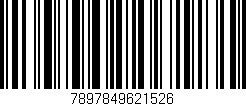 Código de barras (EAN, GTIN, SKU, ISBN): '7897849621526'
