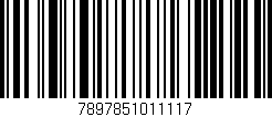 Código de barras (EAN, GTIN, SKU, ISBN): '7897851011117'