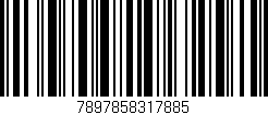 Código de barras (EAN, GTIN, SKU, ISBN): '7897858317885'
