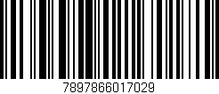 Código de barras (EAN, GTIN, SKU, ISBN): '7897866017029'
