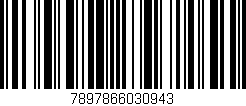 Código de barras (EAN, GTIN, SKU, ISBN): '7897866030943'
