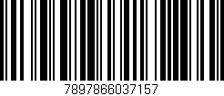 Código de barras (EAN, GTIN, SKU, ISBN): '7897866037157'