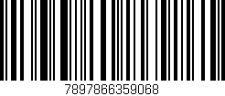Código de barras (EAN, GTIN, SKU, ISBN): '7897866359068'