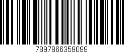 Código de barras (EAN, GTIN, SKU, ISBN): '7897866359099'