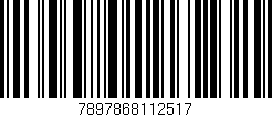 Código de barras (EAN, GTIN, SKU, ISBN): '7897868112517'