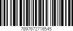 Código de barras (EAN, GTIN, SKU, ISBN): '7897872718545'