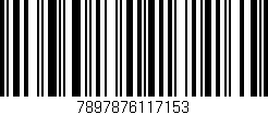 Código de barras (EAN, GTIN, SKU, ISBN): '7897876117153'