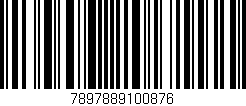 Código de barras (EAN, GTIN, SKU, ISBN): '7897889100876'