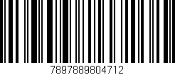 Código de barras (EAN, GTIN, SKU, ISBN): '7897889804712'