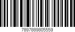 Código de barras (EAN, GTIN, SKU, ISBN): '7897889805559'