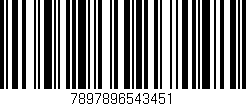 Código de barras (EAN, GTIN, SKU, ISBN): '7897896543451'