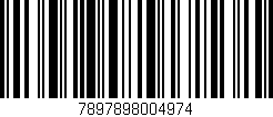 Código de barras (EAN, GTIN, SKU, ISBN): '7897898004974'
