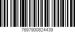 Código de barras (EAN, GTIN, SKU, ISBN): '7897900824439'