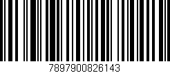 Código de barras (EAN, GTIN, SKU, ISBN): '7897900826143'