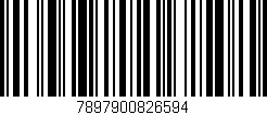 Código de barras (EAN, GTIN, SKU, ISBN): '7897900826594'