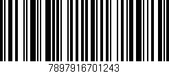 Código de barras (EAN, GTIN, SKU, ISBN): '7897916701243'