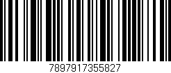 Código de barras (EAN, GTIN, SKU, ISBN): '7897917355827'